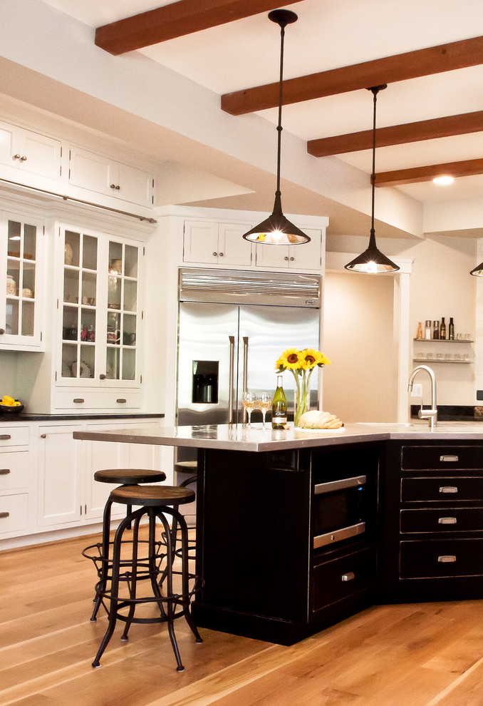 Iron Bar Stools Kitchen Contemporary with Bar Stools Beige Wall