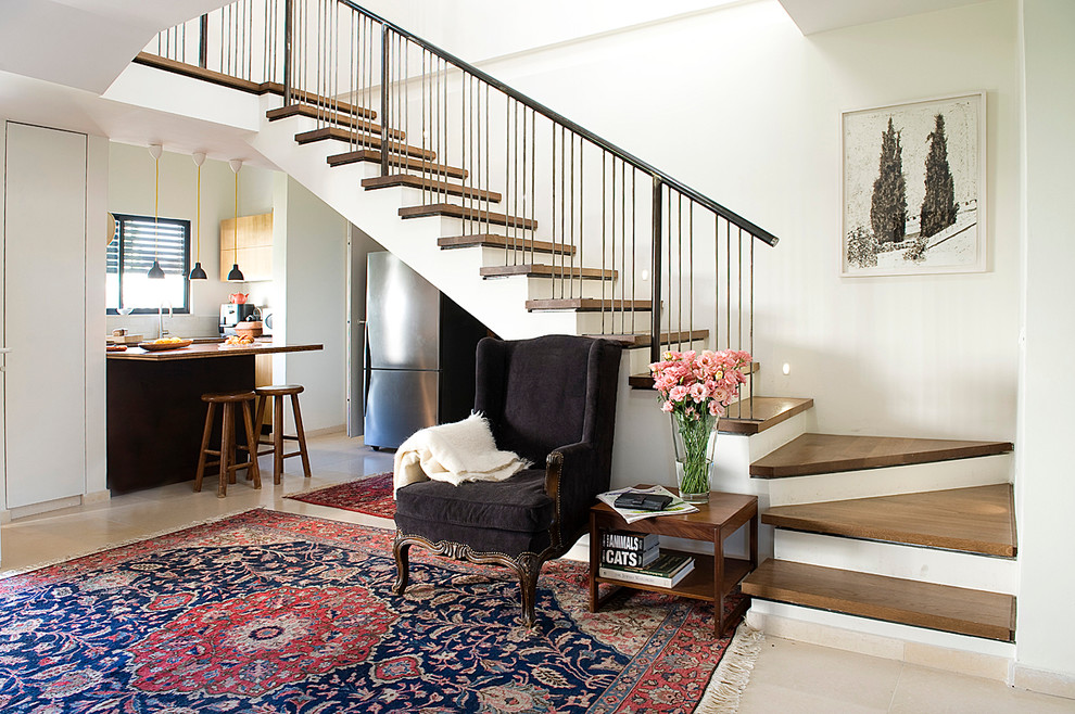 Iron Railing Designs Staircase Eclectic with Curved Staircase Metal Hand