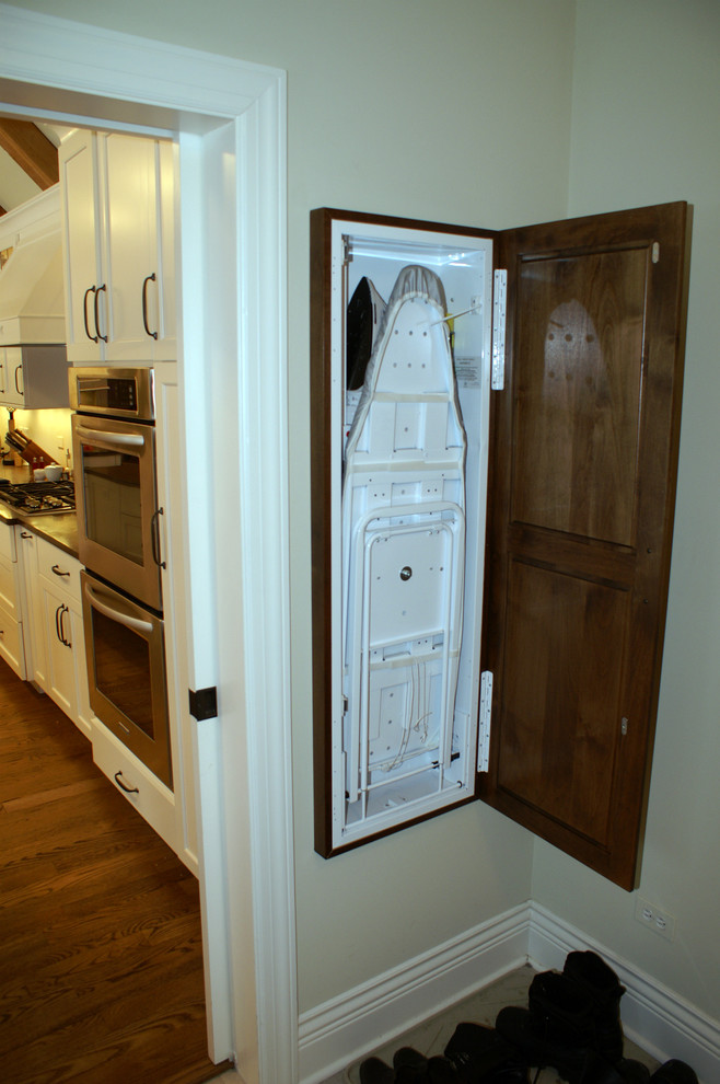 Ironing Board Cabinet Laundry Room Traditional with Ironing Center Laundry Room1