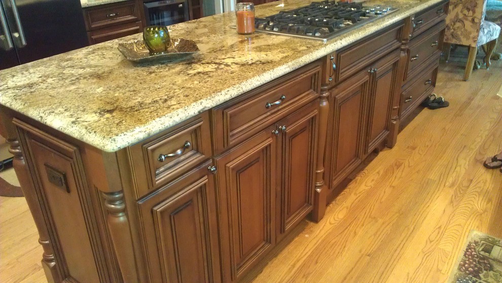 Jeffrey Alexander Pulls Kitchen Traditional with None 