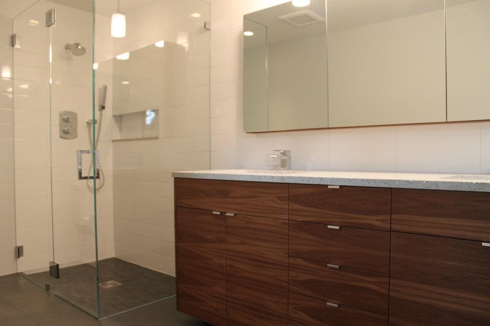 Kitchen Base Cabinets Bathroom Contemporary with None 
