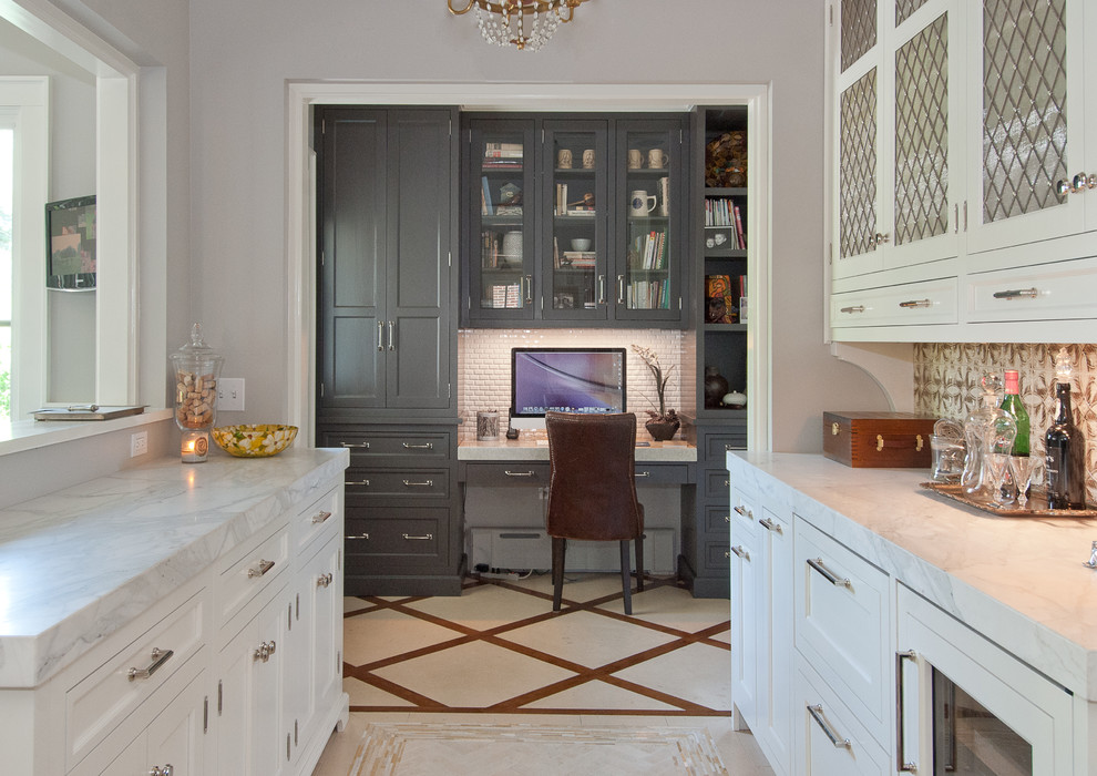 Kitchen Cabinet Door Styles Kitchen Traditional with Beige Floor Glass Cabinets