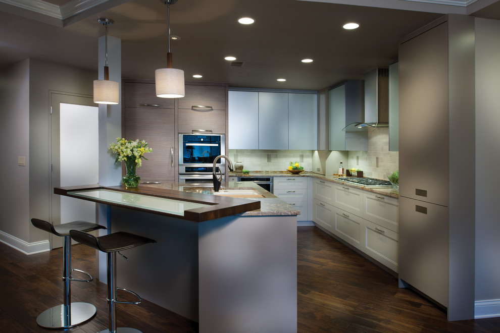 Kitchen Cabinet Refacing Cost Kitchen Modern with None 