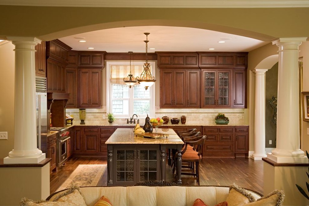 Kitchen Cabinet Stains Kitchen Traditional with Accessories Appliances Archway Artwork