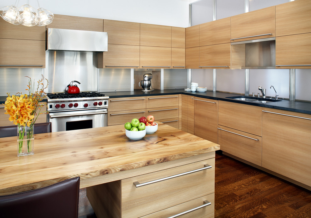 Kitchen Cabinet Styles Kitchen Contemporary with Black Counters Contemporary Kitchen