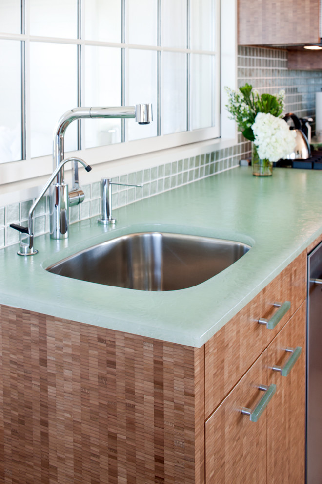 Kitchen Countertop Material Kitchen Beach with Aluminum Tiles Bead Board
