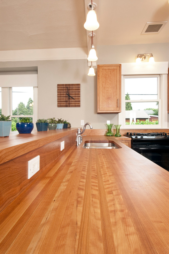 Kitchen Countertop Material Kitchen Craftsman with Handcrafted Wood Kitchen Natural