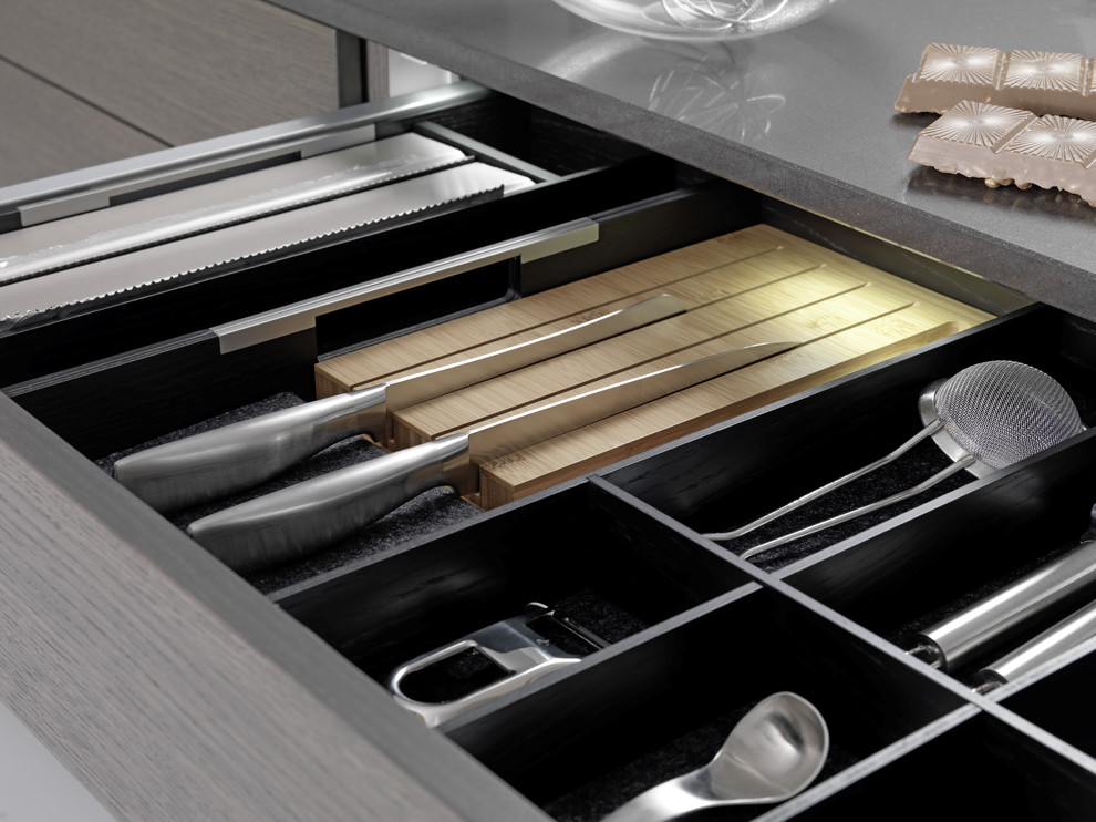 Kitchen Drawer Organizer Kitchen Contemporary with None 