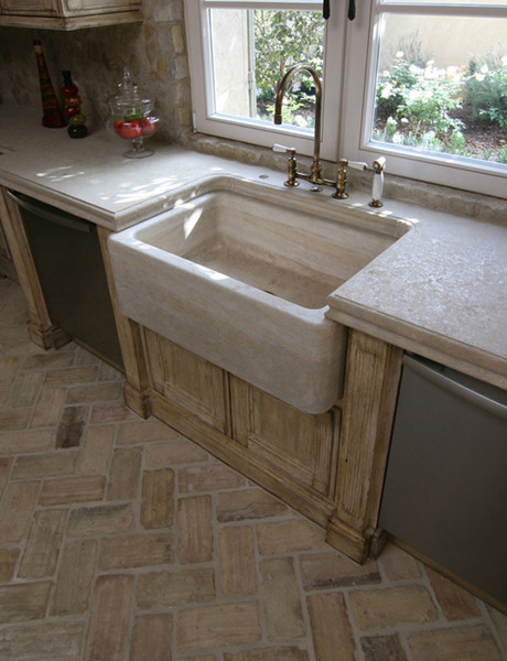 Kitchen Floor Tiles Ideas Kitchen Mediterranean with None 