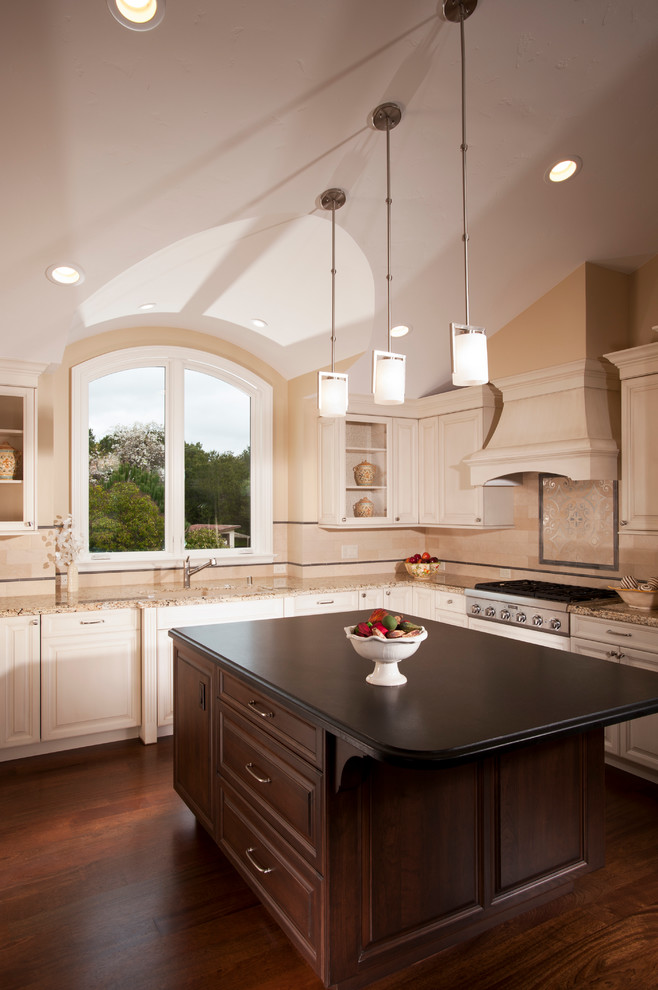 Kitchen Island Sink Kitchen Traditional with None 