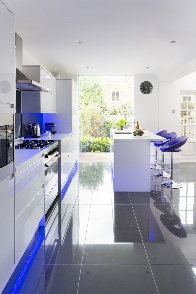 Kitchen Led Lighting Kitchen Contemporary with Ambient Lighting Bar Stools