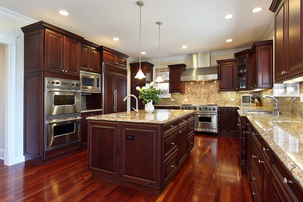 Kitchen Remodel Cost Kitchen Traditional with None 