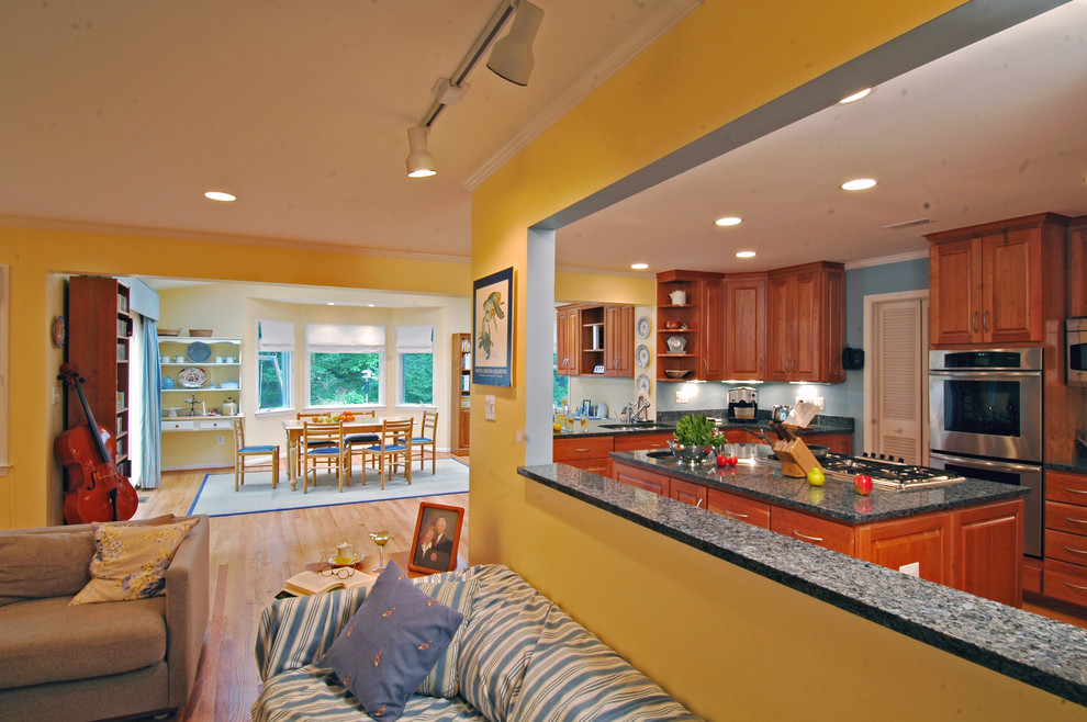 Kitchen Remodeling Northern Va Kitchen Traditional with Blue Wall Ceiling Lighting