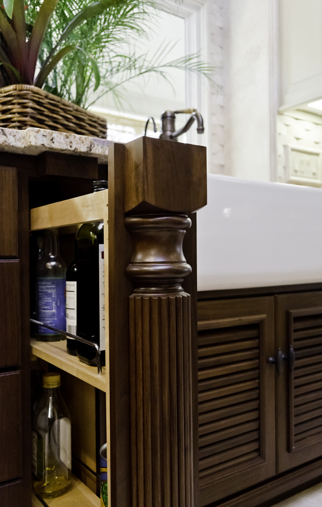 Kitchen Remodeling San Antonio Kitchen Traditional with Basketweave Tile Basketweave Travertine2