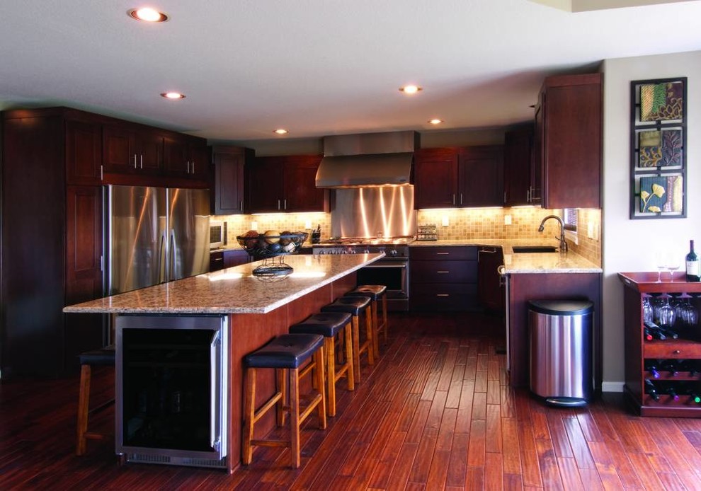 Kitchen Remodeling Tampa Kitchen Contemporary with Brown Kitchen Cabinet Refacing