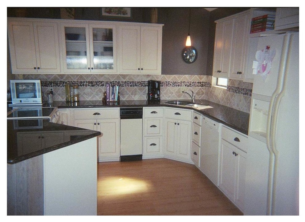 Kitchen Remodeling Tampa Kitchen Traditional with Cabinet Refacing Glass Cabinets