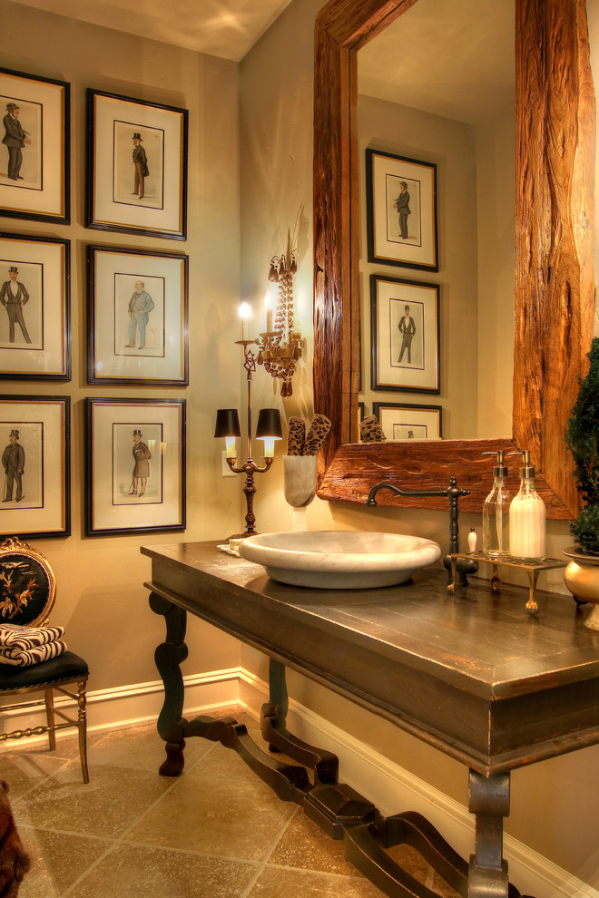 Kitchen Sink Soap Dispenser Powder Room Traditional with Baseboards Bath Accessories Bathroom