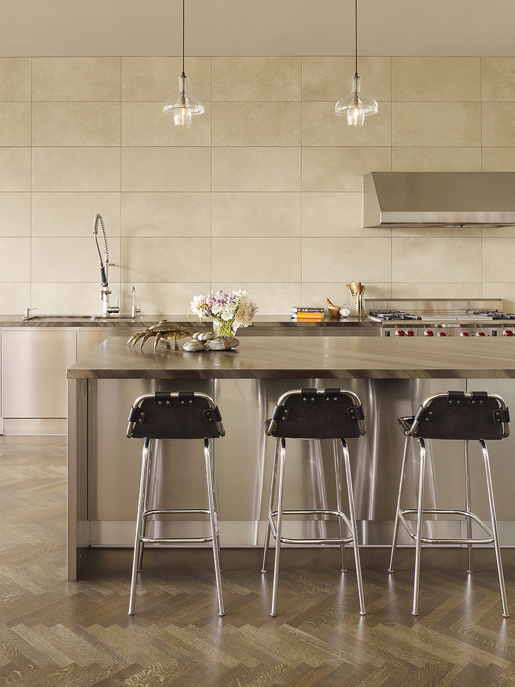 Kitchen Wall Tiles Kitchen Contemporary with Barstool Breakfast Bar Gas