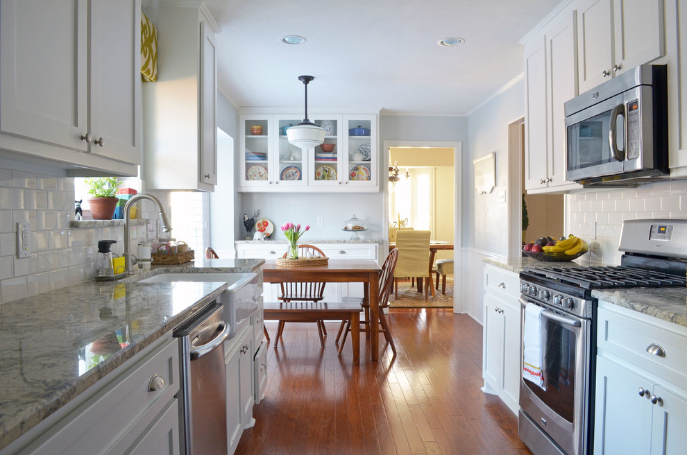 Kitchens on a Budget Kitchen Traditional with Buffett Built in Sideboard Glass