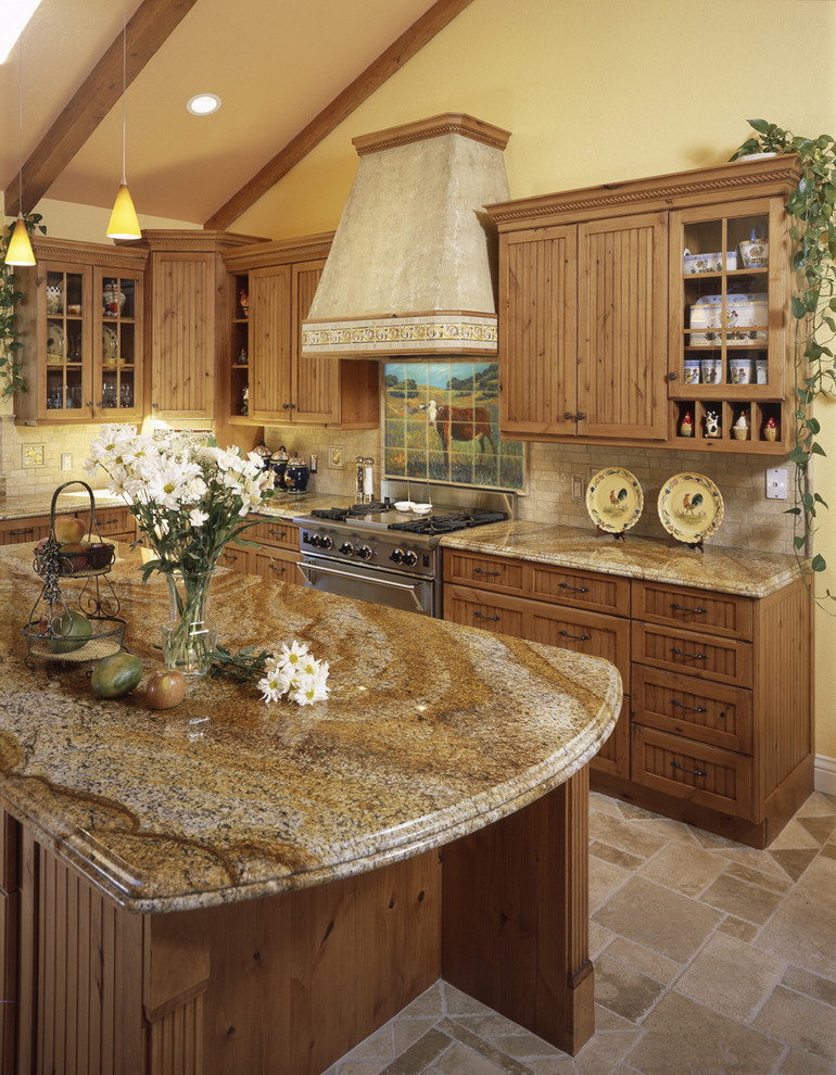 Kitchens with Granite Countertops Kitchen Traditional with Barn Animal Tiles Beadboard