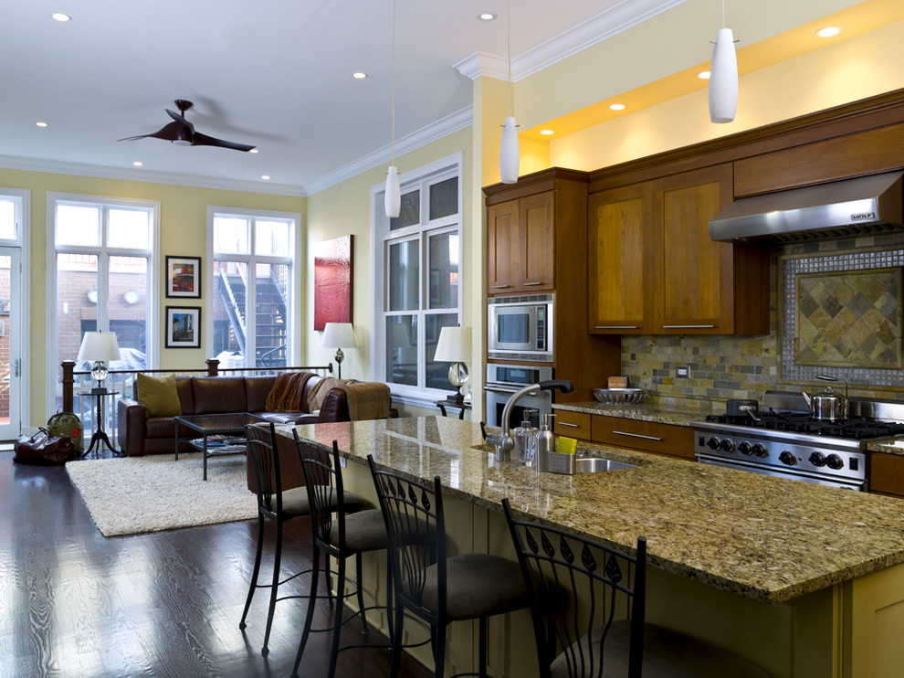 Kitchens with Granite Countertops Kitchen Traditional with None 2