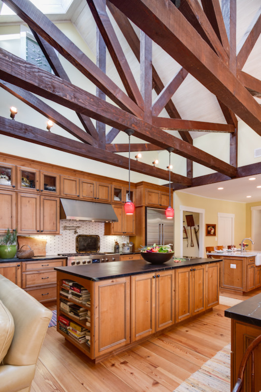 Knotty Alder Kitchen Cabinets Kitchen Rustic with Carrera Marble Kitchen Countertops
