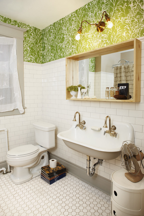 Kohler Brockway Sink Bathroom Contemporary with Sink 