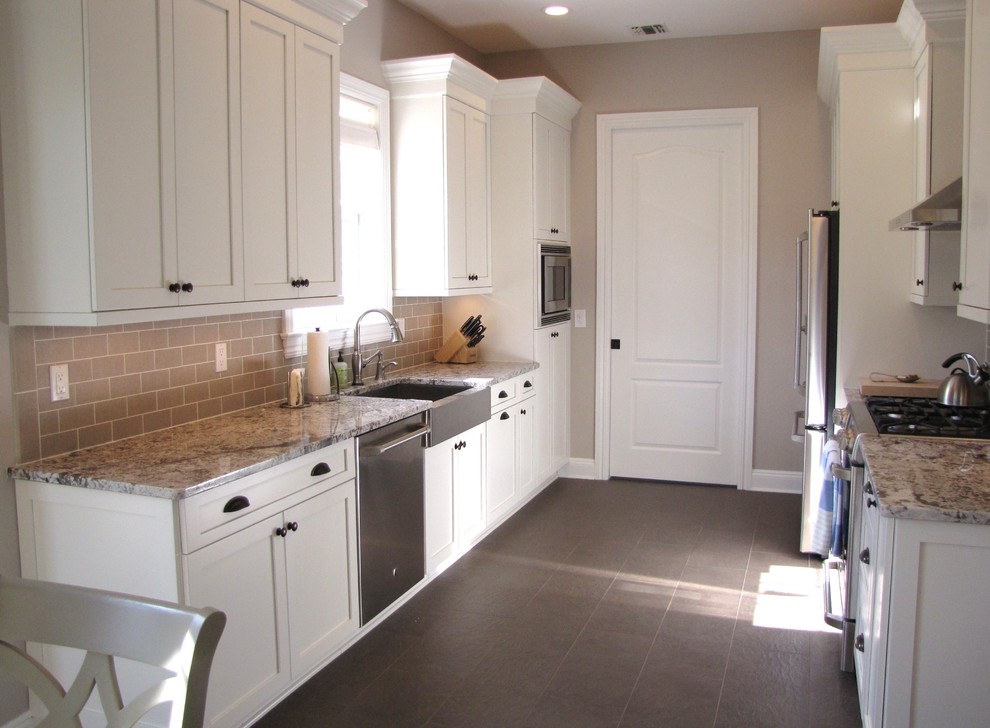 Kohler Farmhouse Sink Kitchen Traditional with None 1