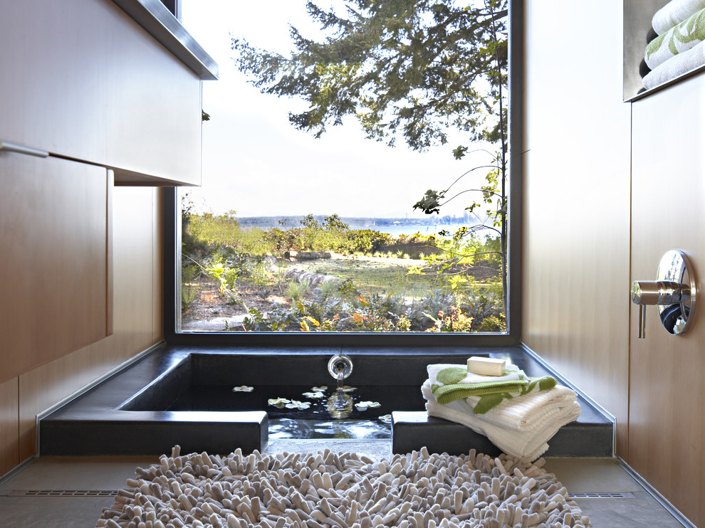 Kohler Greek Tub Bathroom Contemporary with None 