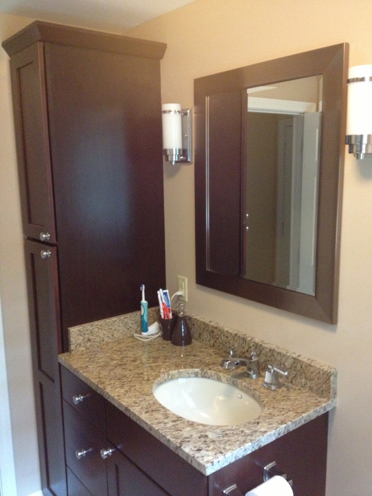 Kohler Highline Classic Bathroom Traditional with 12 X 12 Allen3
