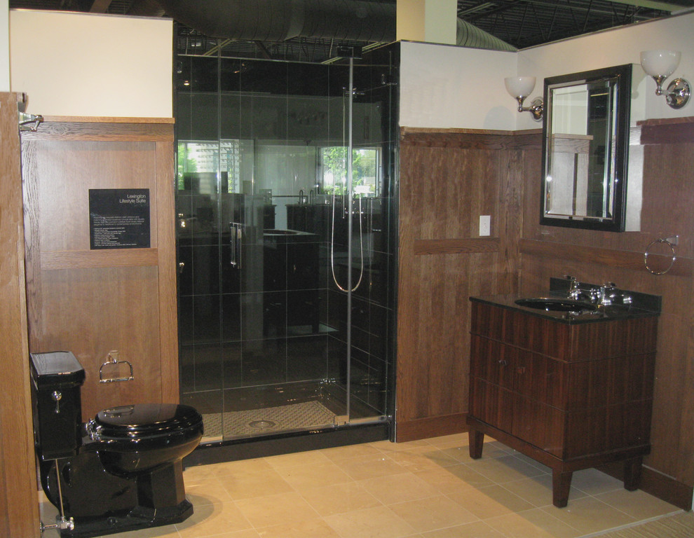 Kohler Shower Pan Bathroom Contemporary with None 