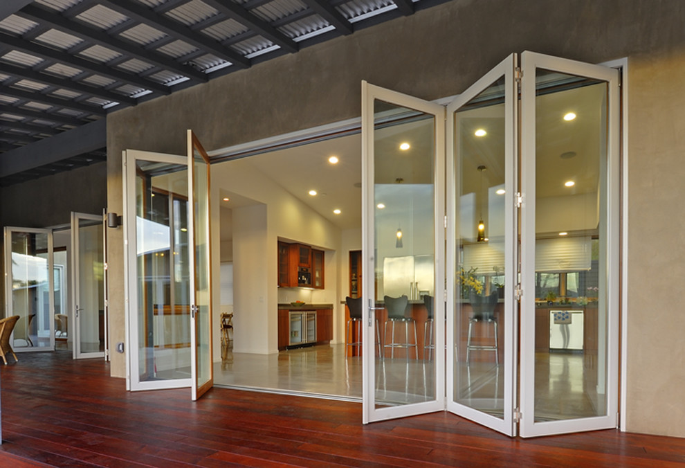 La Cantina Doors Kitchen Modern with Accordion Door Aluminum Bi Folding1