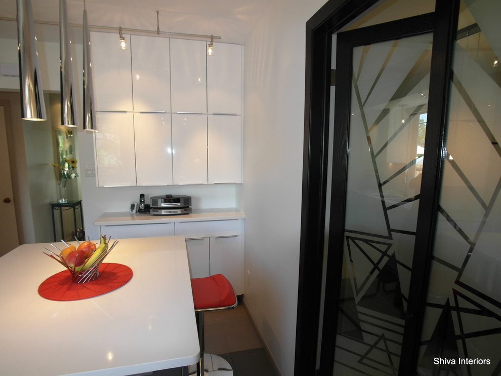 Lacquer Kitchen Cabinets Kitchen Contemporary with 100 Sqft Kitchen Chrome