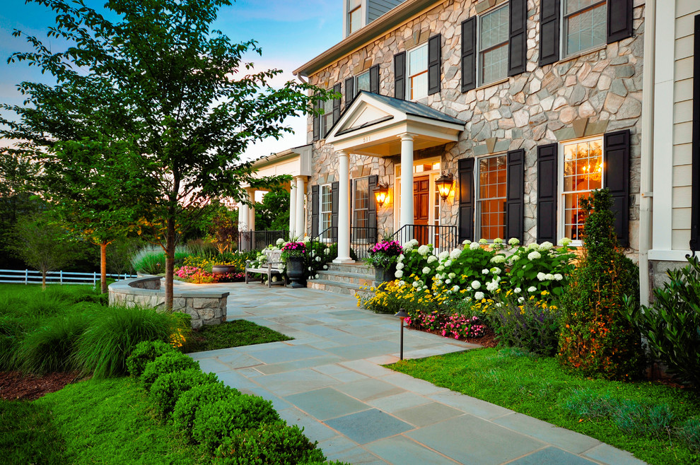 Landscape Design Richmond Va Landscape Traditional with Black Shutters Black Window