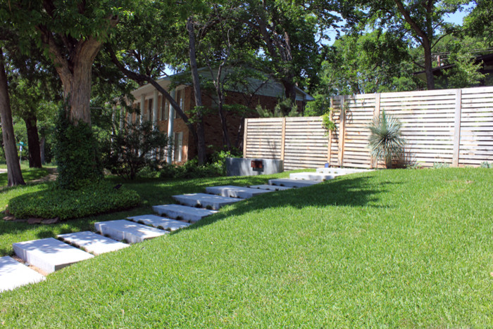 landscaping dallas tx Landscape Modern with concrete steps Dallas Dallas