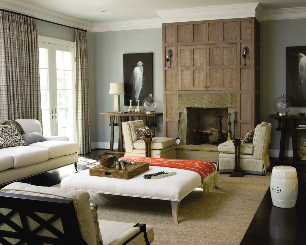 Large Cocktail Tables Living Room Eclectic with Coastal Living Coastroad Fireplace
