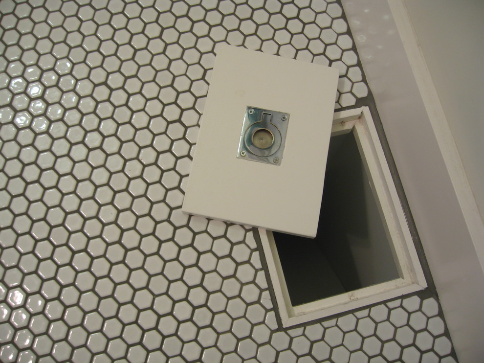 Laundry Chute Doors Spaces Tropical with Ca by Jeannette Architects