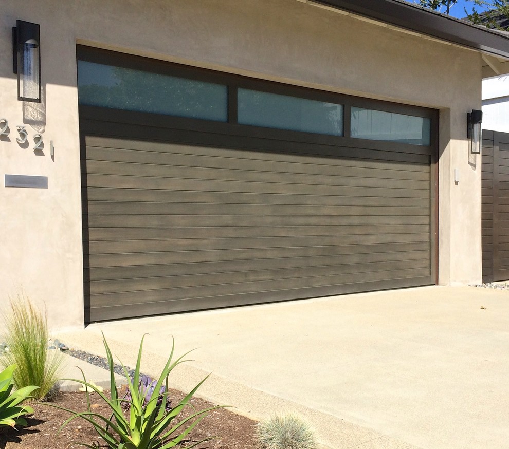 Led Ceiling Lights Garage and Shed Contemporary with Contemporary Garage Doors Custom