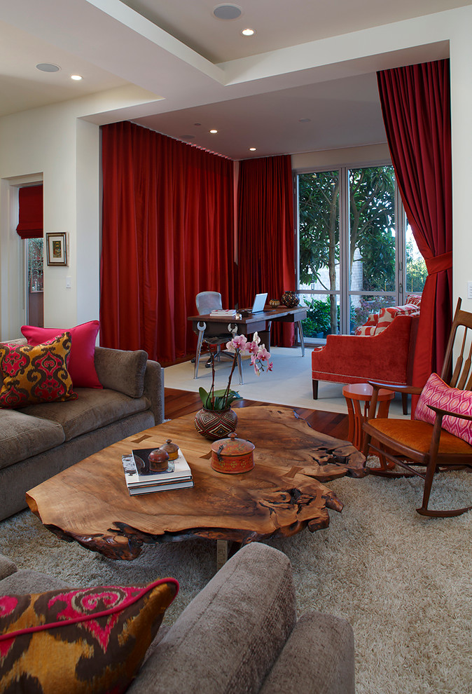 Lift Top Coffee Table Living Room Eclectic with Desk Drapes Home Office