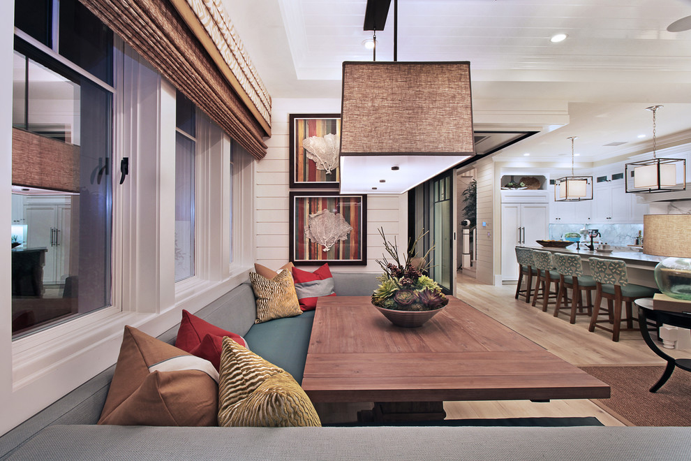 Lights Over Kitchen Island Kitchen Traditional with Built in Bench Island Seating