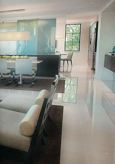Linen Porcelain Tile Kitchen Contemporary with Backsplash Tile Basement Tile
