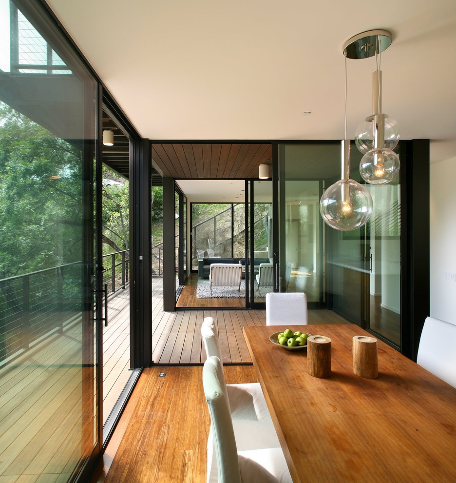 Live Edge Dining Table Dining Room Contemporary with Balcony Chandelier Contemporary Dining