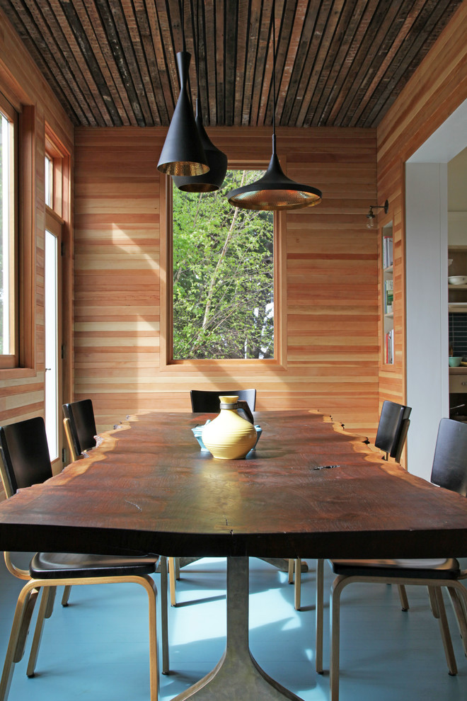 Live Edge Dining Table Dining Room Contemporary with Danish Design Dining Room