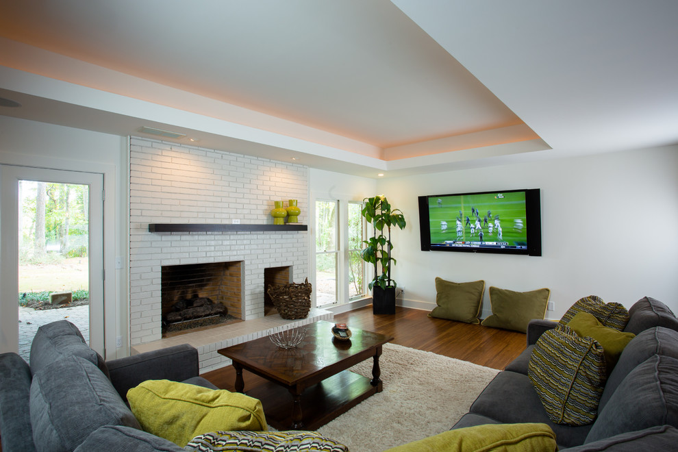 Living Room Ceiling Lights Family Room Contemporary with Basement Basement Living Room