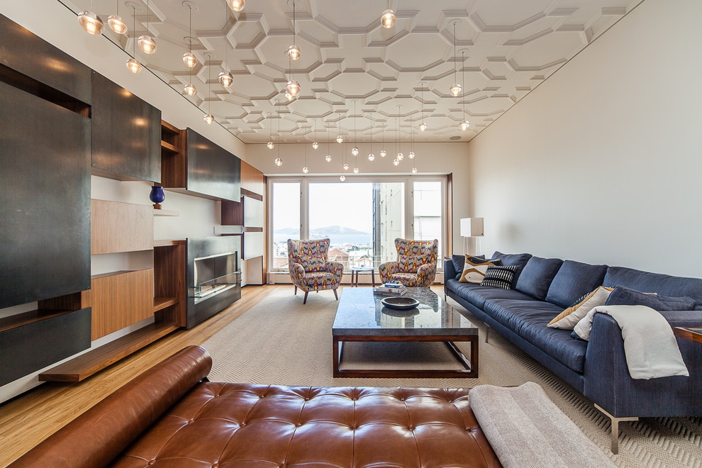 Living Room Ceiling Lights Living Room Contemporary with Area Rug Blue Brown