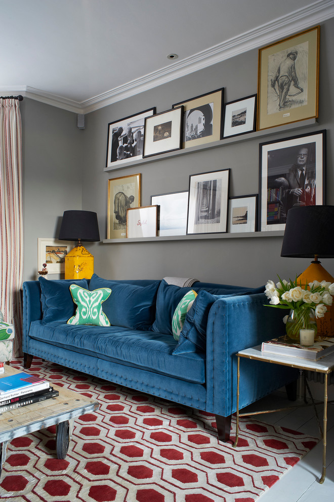 Living Room Decorating Ideas Pictures Living Room Transitional with Art Art Collection Art