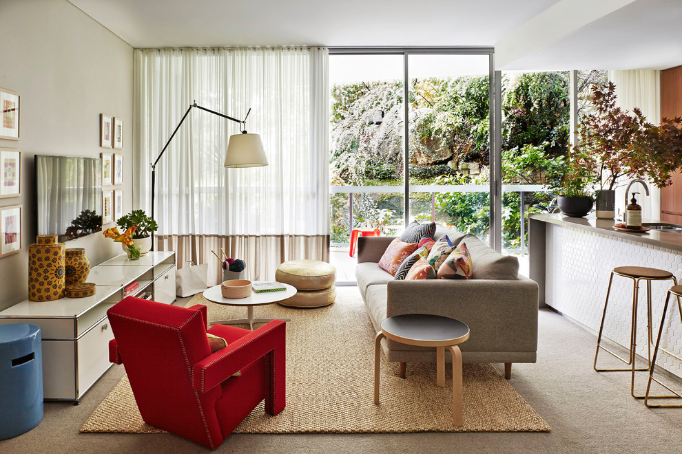 Living Room Rug Size Living Room Contemporary with Beautiful Bold Brave Calm