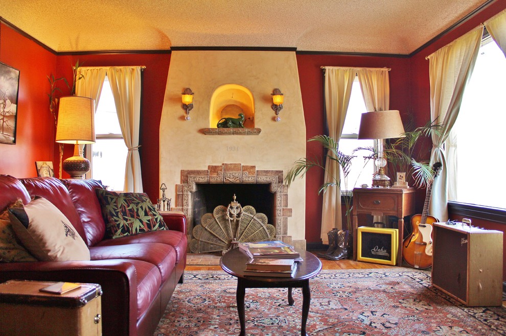 Living Room Sconces Living Room Eclectic with Coffee Table Curtains Fireplace