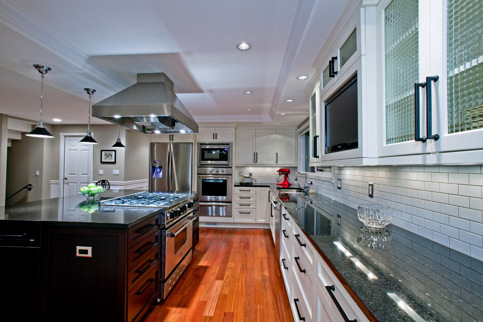 Long Cabinet Pulls Kitchen Modern with Bellmont Cabinetry 