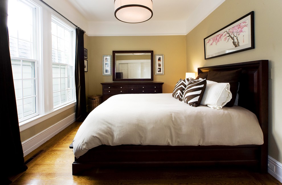 Low Pile Carpet Bedroom Contemporary with Animal Print Pillows Baseboards